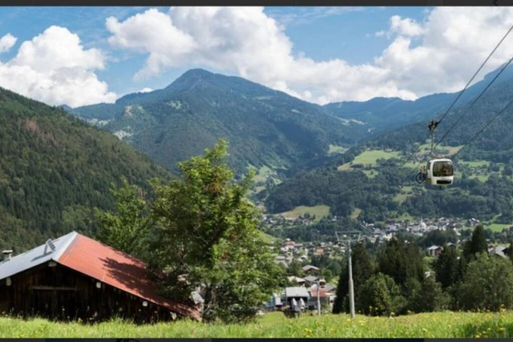 Au Pied Des Pistes B31, Chaleureux Studio 4 Pers, Vue Sur La Vallee Imprenable Avec Wifi, Draps Non Compris Saint-Jean-dʼAulps Zewnętrze zdjęcie