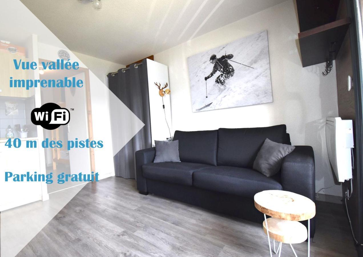 Au Pied Des Pistes B31, Chaleureux Studio 4 Pers, Vue Sur La Vallee Imprenable Avec Wifi, Draps Non Compris Saint-Jean-dʼAulps Zewnętrze zdjęcie